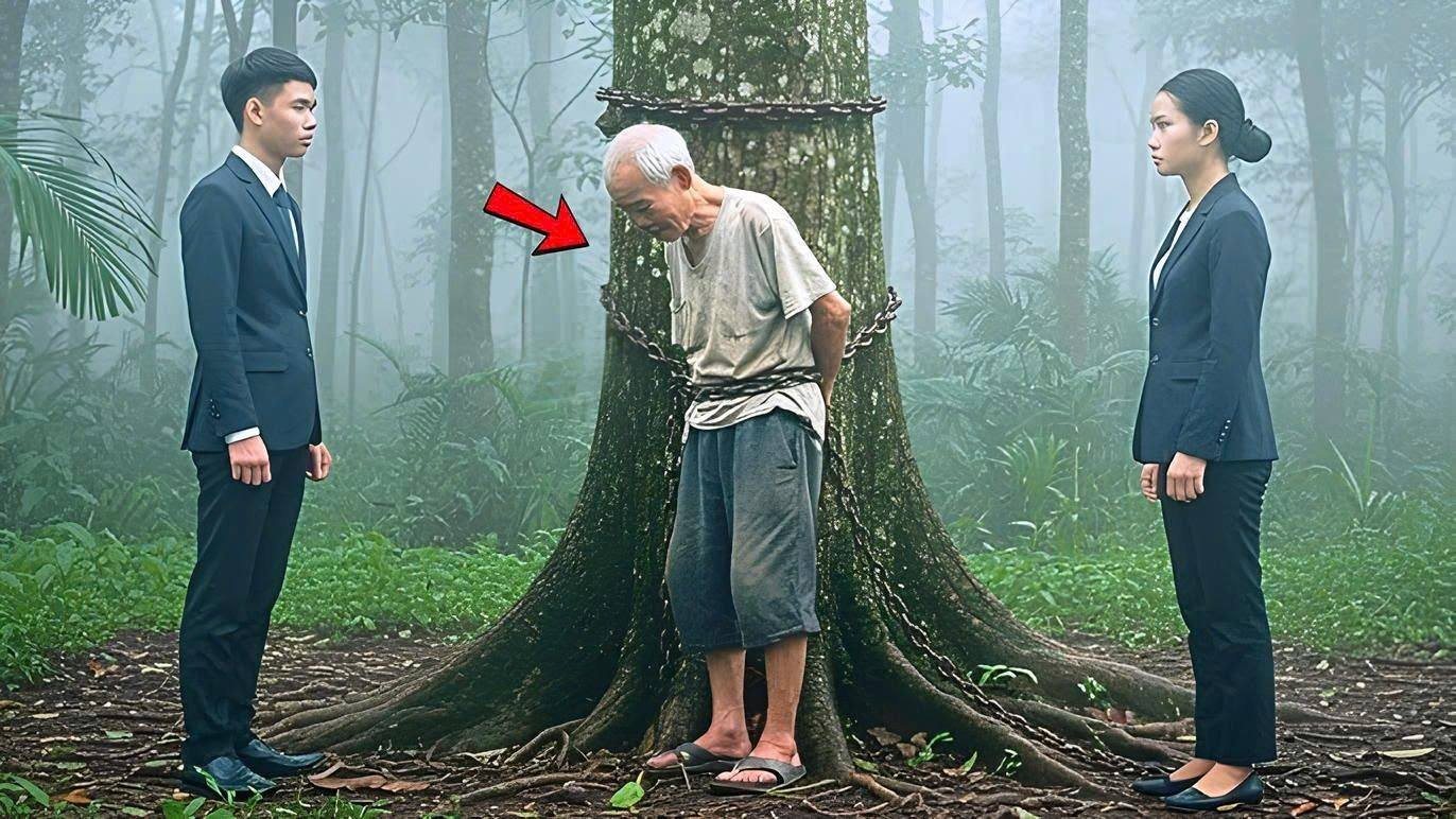 Cặp Đôi Xích Cha Vào Gốc Cây, 3 Ngày Sau Công An Phát Hiện Điều Ki n h Ho à ng..