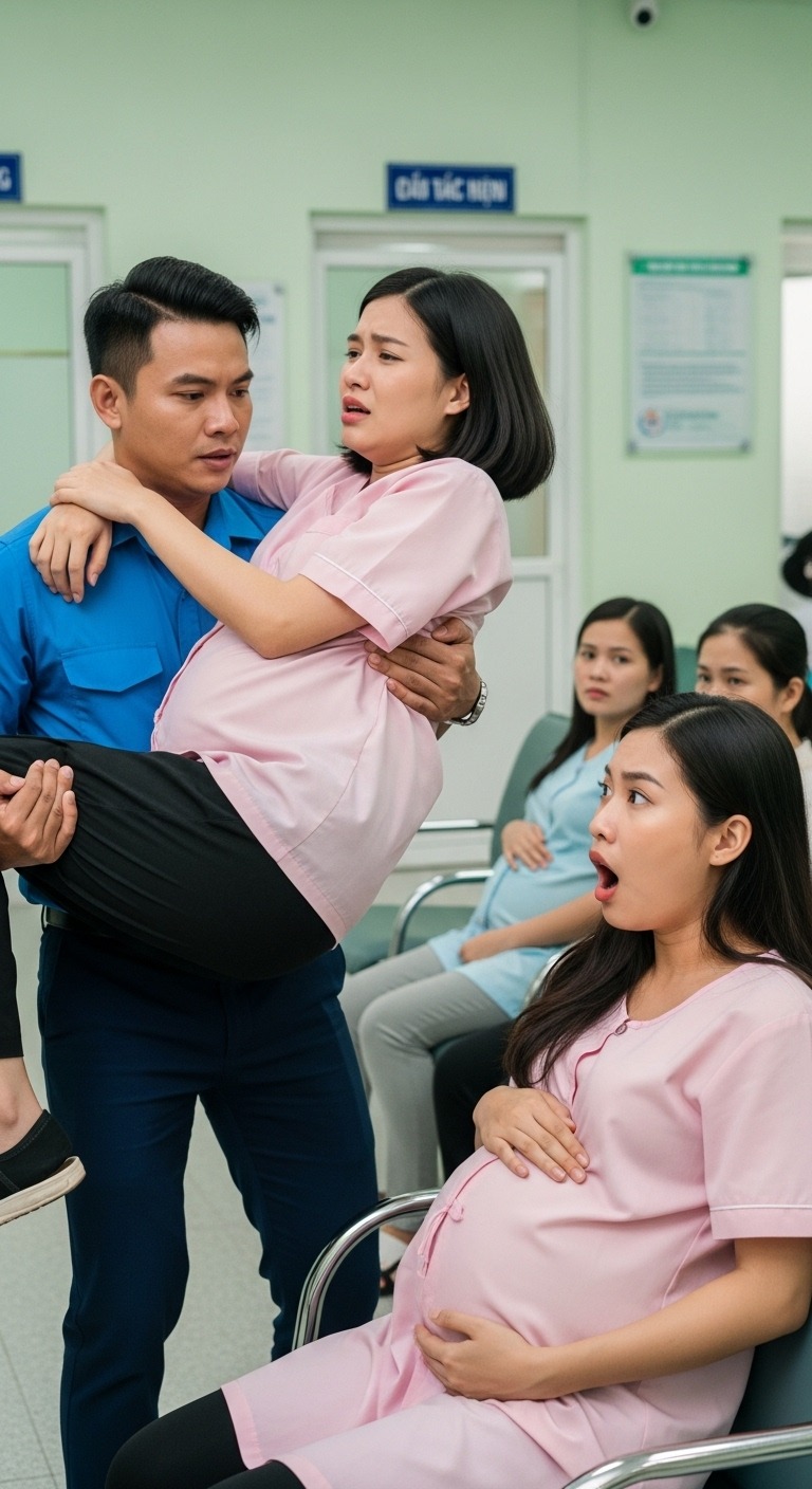 Tôi đang khám th/ai, thấy chồng bế nh:ân t:ình xông vào phòng cấ:p cứ:u hét: “Bác sĩ, vợ tôi sắp sinh rồi!”, tôi cười lạnh ôm bụng b:ầu ra đi và cái kết…