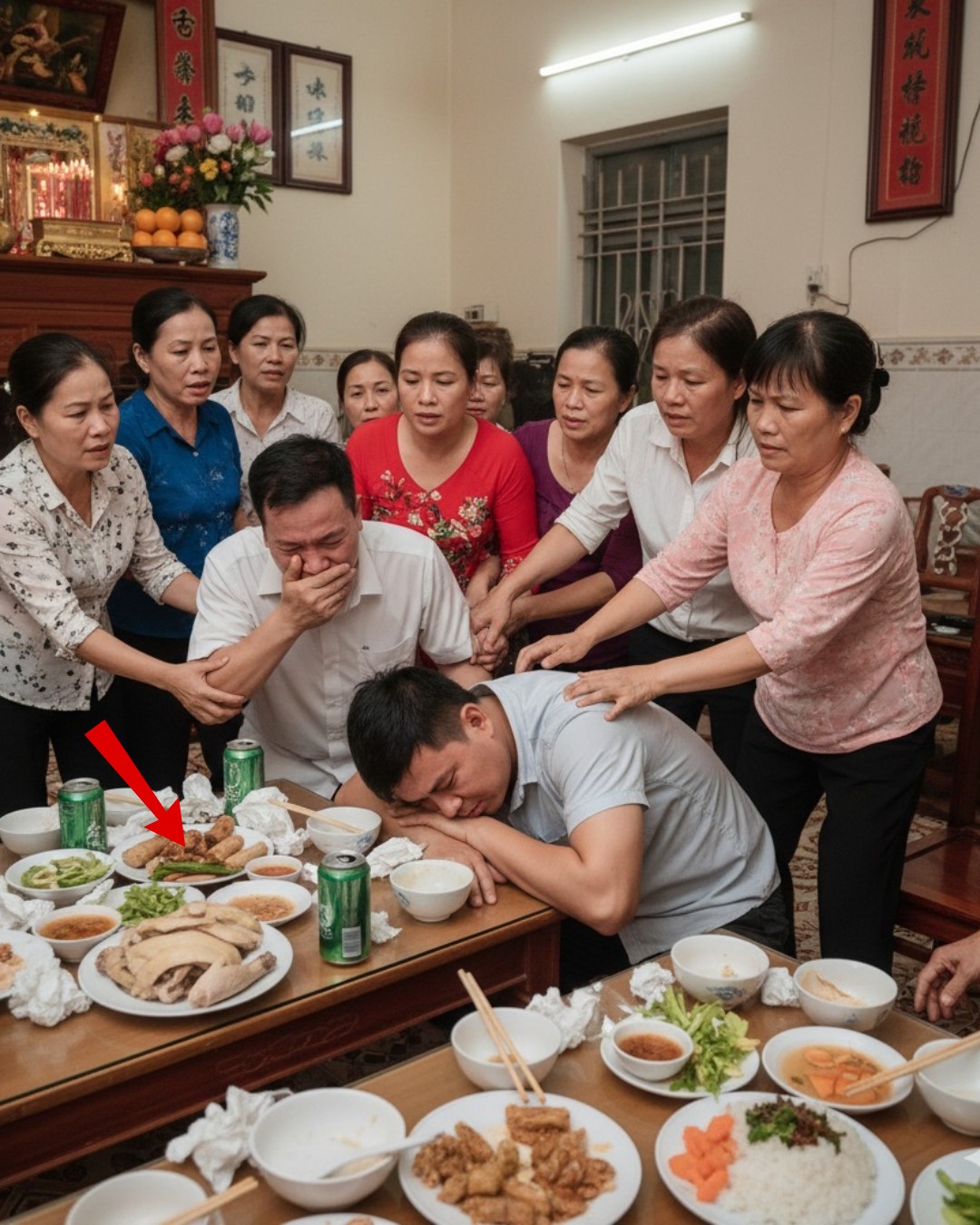 Trong 3 Ngày Sau Đám Giỗ, 2 Người Nhà Ông Trác bất ngờ qu;/a đ;/ời Sau Bữa Cơm Tối: Đến Khi Khám Nghiệm Cái Bàn Ăn thì mới Phát Hiện Một Chi Tiết đặt bên dưới nồi cơm