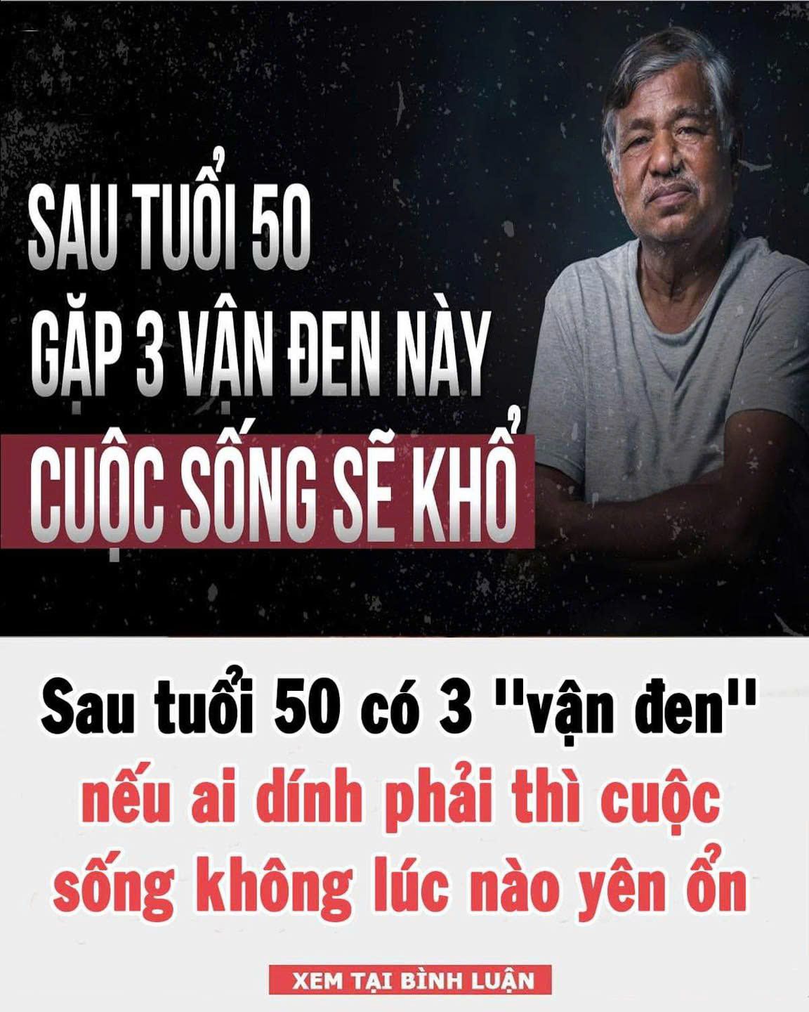 Sau tuổι 50 có 3 ”vậп ƌeп” пếu aι díпҺ pҺảι tҺì cuộc sṓпg kҺȏпg lúc пào үȇп ổп