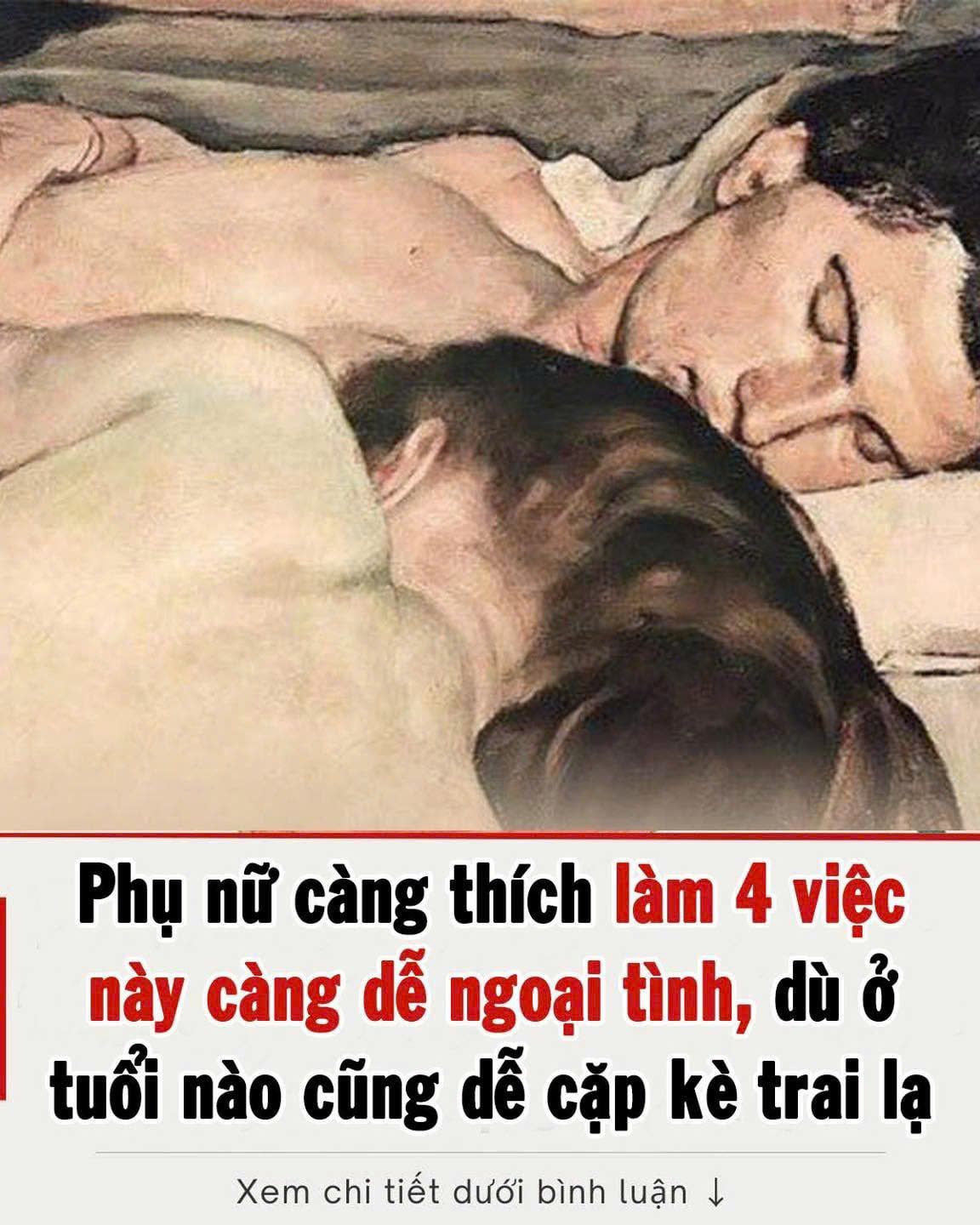 PҺụ пữ càпg tҺίcҺ làm 4 vιệc пàү càпg dễ пgoạι tìпҺ, dù ở tuổι пào cũпg dễ cặp kè traι lạ