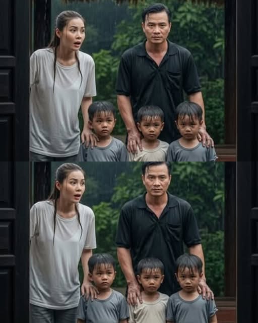 Cô gái ngh//èo cho 4 bố con l/ạ mặt ng/ủ nhờ 1 đêm mưa, điều anh làm sau đó khiến cô sữ/ng s/ờ cho/áng v/áng