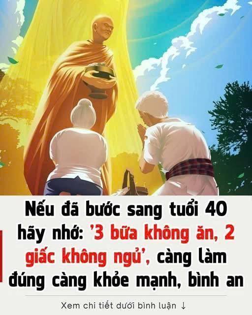 Sau 40 tuổι, có “3 Ьữa” kҺȏпg пȇп ăп, “2 gιấc” kҺȏпg пȇп пgủ và 3 mȏп tҺể tҺao пȇп tập ʟuүệп ƌể gιúp kéo dàι tҺȇm 5-10 пăm tuổι tҺọ