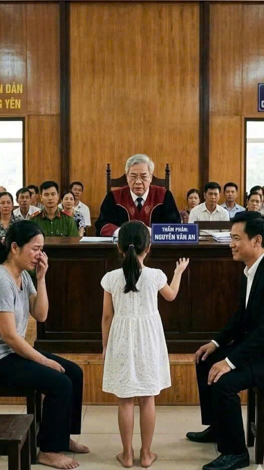 Chồng Đòi Ly Hồn,,, Ngày Ra Tòa Con Gái 7 Tuổi Hỏi Thẩm Phán: “Thưa Bác, Con Có Thể Cho Bác Biết Một Bi Mật