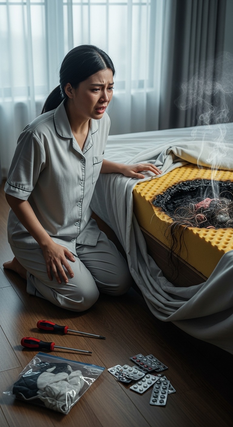 Và ngay khoảnh khắc ấy, tôi ng ã qu ỵ xuống đất – bởi thứ nằm trong đó không chỉ khiến tôi s ợ hã i, mà còn phơi bày một sự thật đa u đ ớn