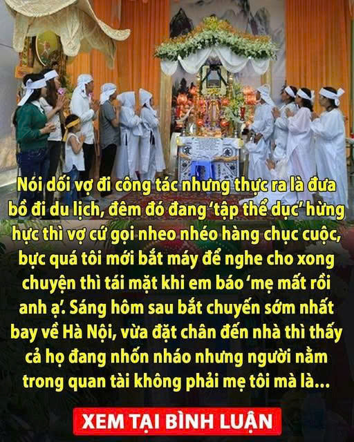 Nói dối vợ đi công tác nhưng thực ra là đưa bồ đi du lịch, đêm đó đang ‘tập thể dục’ h-ừ-ng h-ự-c thì vợ cứ gọi nheo nhéo hàng chục cuộc