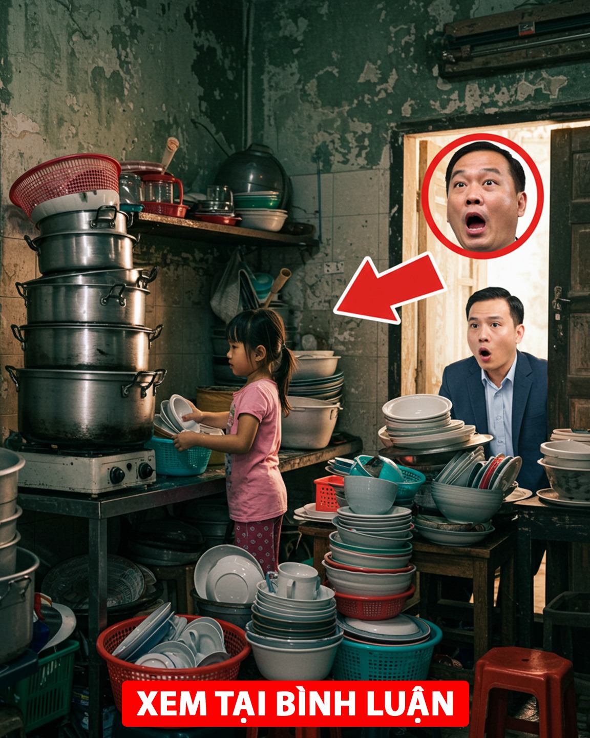 Khi Đến Để Thu Tiền Nhà Trọ, Chủ Nhà Dừng Lại Khi Thấy Bé Gái Đang…