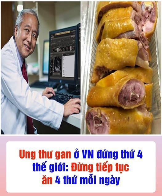 Ungthưgan ở VN đứng thứ 4 thế giới: Đừng tiếp tục ăn 4 thứ mỗi ngày, người kh ô n ng o a n đã b ỏ lâu rồi