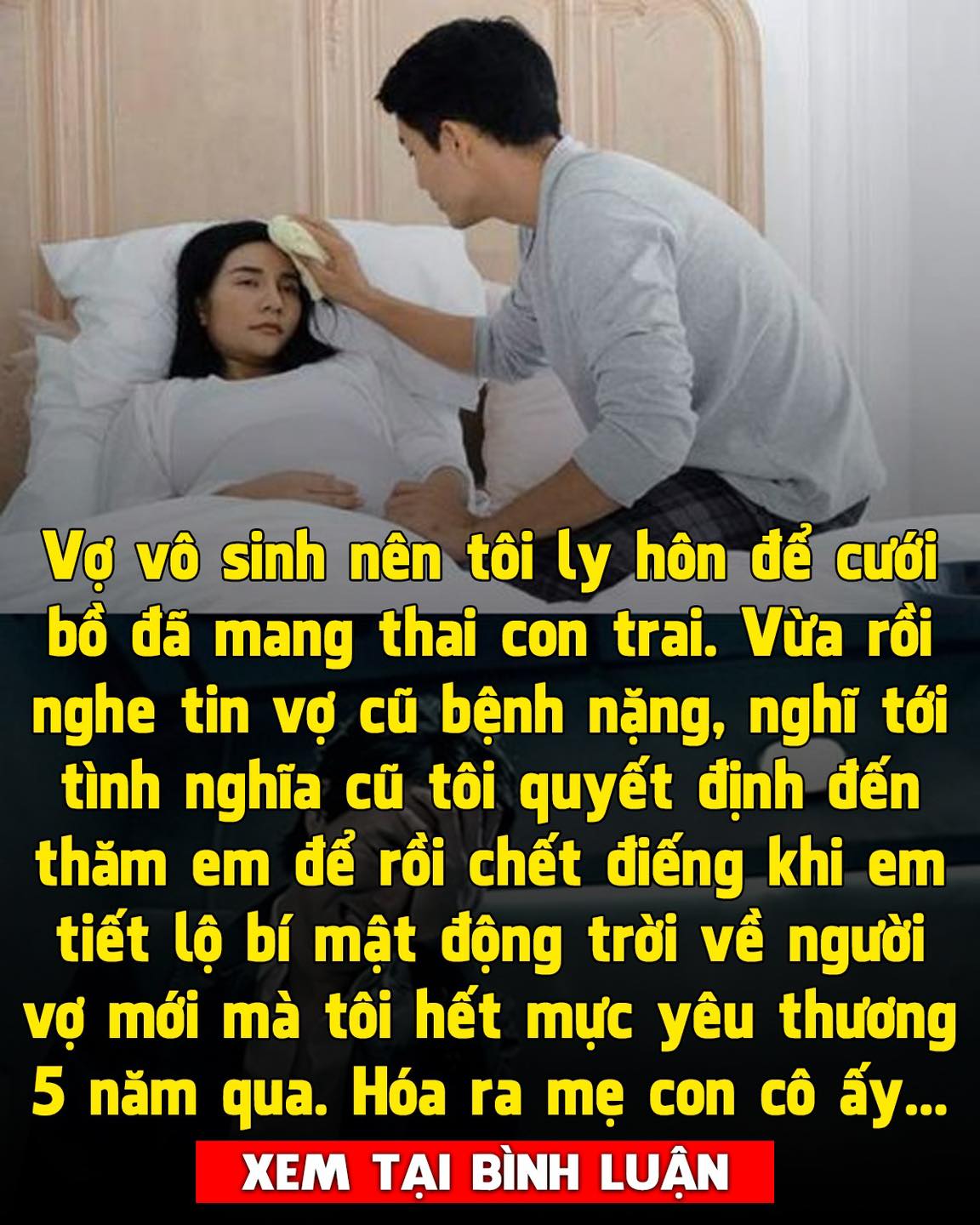 Đến thăm vợ cũ, tôi ngỡ ngàng thấy cô ấy gầy gò, mặt mày tím tái, sốc hơn nữa là bí mật cô ấy giấu kín