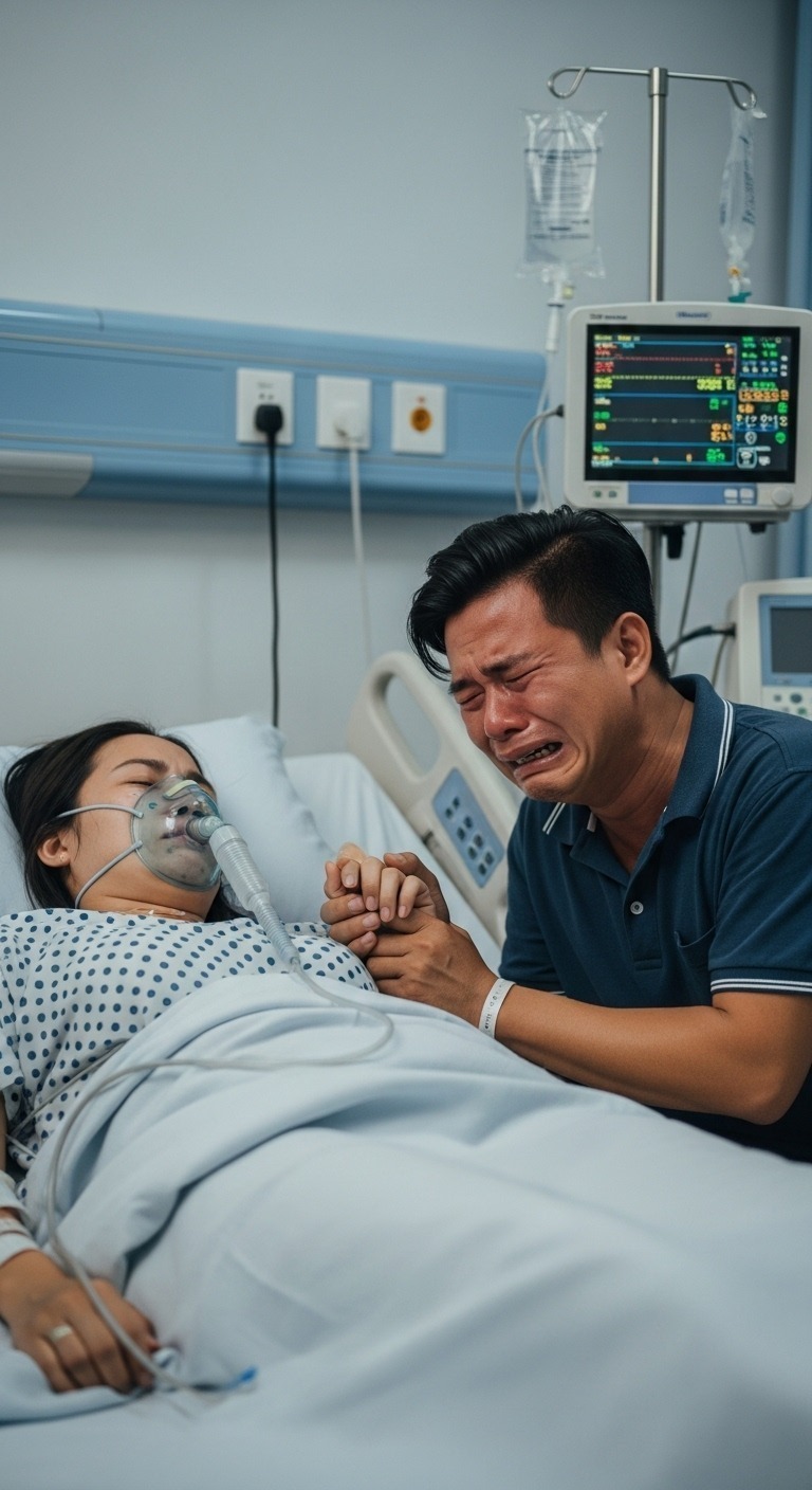 30 cuộc gọi nh ỡ trong đêm 20/10 và tin nhắn cuối cùng của vợ: “Anh ơi… Em đ a  u lắm… C ứ u…