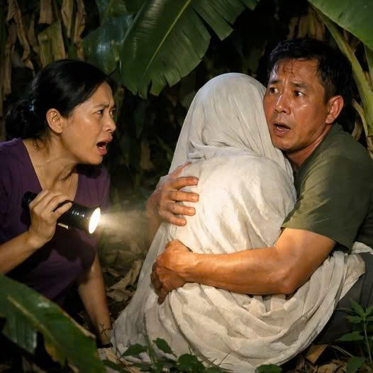 Người vợ phát hiện chồng hay lặng lẽ ra sau vườn vào giữa đêm, 1 hôm vợ lén đi theo thì phát hiện sự thật bẽ bàng, bên trong bụi chuối kia không chỉ có chồng bà