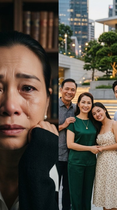 Chồng đã mất 15 năm sau, một lần bà nhìn thấy ông đi ngh ỉ ở Sầm Sơn cùng gia đình mới của ông, sự thật được h é l ộ