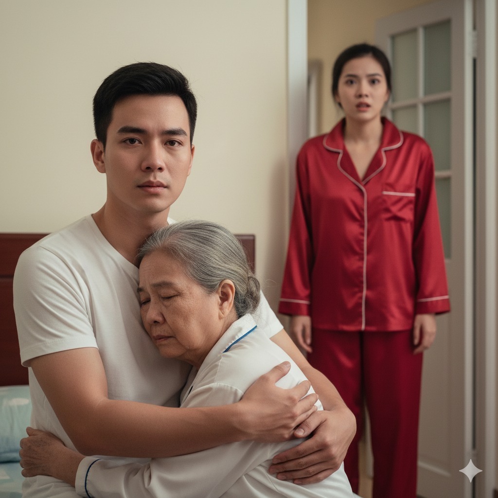 Lấy chồng 3 năm, đê m nào chồng cũng sang phòng mẹ ngủ, một đêm vợ l é n nhìn phát hiện sự thật s ố c