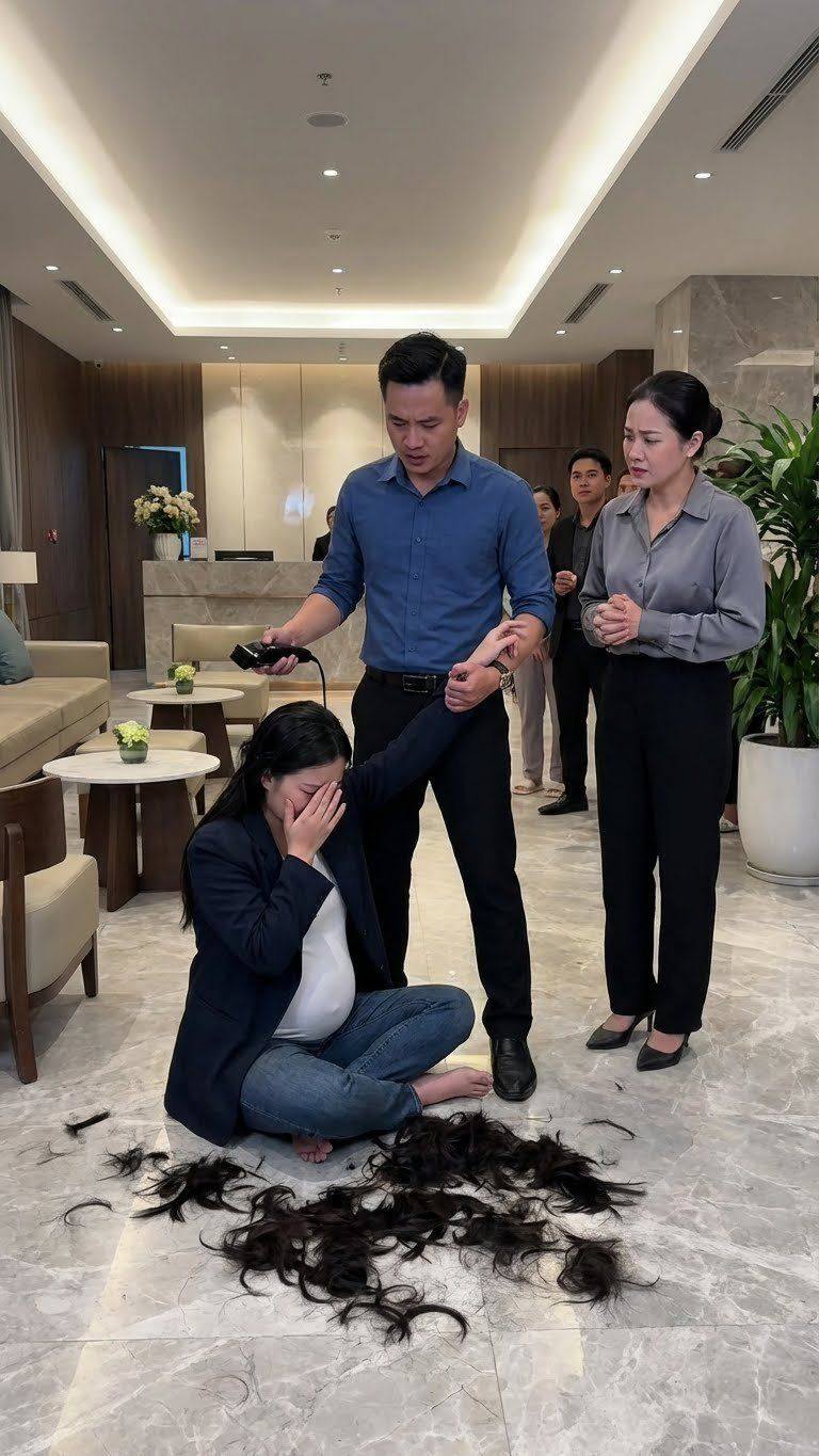 Ra đây!” Hà gào lớn. “Tôi cho cô hai lựa chọn: cạo đầu hay ký đơn l y h ô n ngay lập tức! Đàn bà như cô thì gi ữ chồng sao được